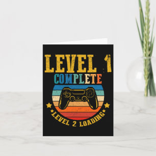 Gamer Birthday Level 1 Volledig niveau 2 Kaart
