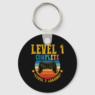 Gamer Birthday Level 1 Volledig niveau 2 Sleutelhanger