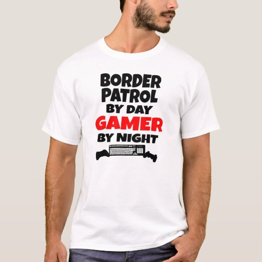 Gamer Border Patrol T-shirt (Voorkant)