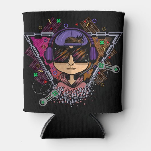 Gamer Boy Blikjeskoeler (Voorkant)