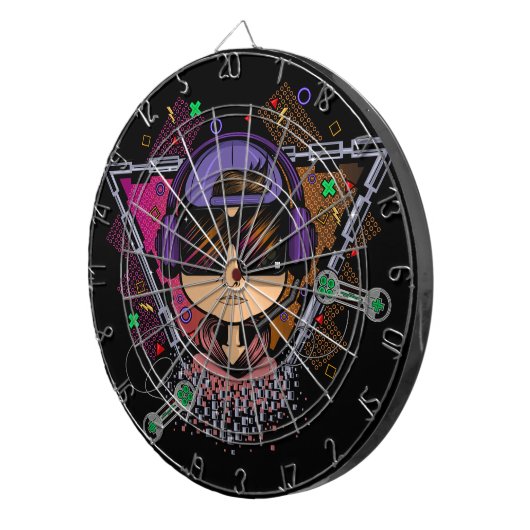 Gamer Boy Dartbord (Voorkant Rechts)