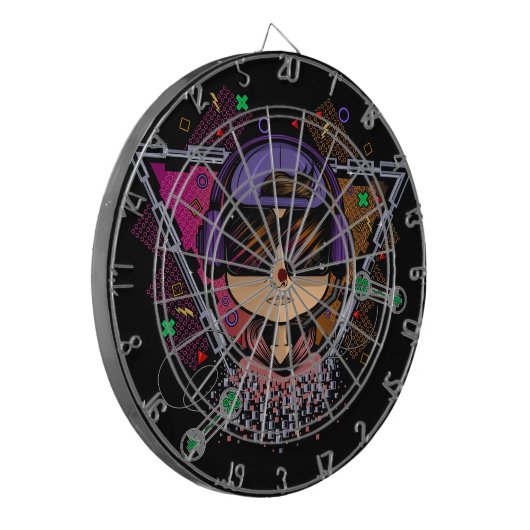 Gamer Boy Dartbord (Voorkant Links)