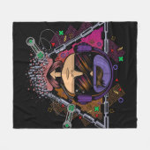 Gamer Boy Fleece Deken (Voorkant (Horizontaal))