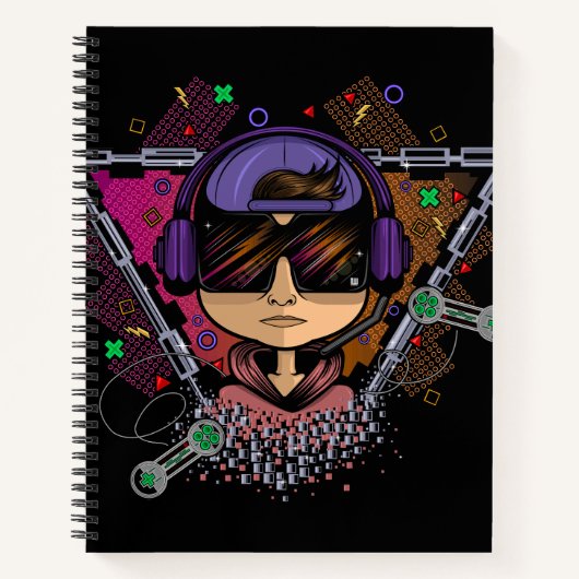 Gamer Boy Notitieboek (Voorkant)