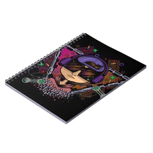 Gamer Boy Notitieboek (Linkerzijde)