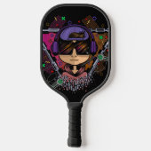 Gamer Boy Pickleball Paddle (Achterkant)