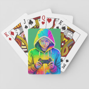 Gamer Boy Pokerkaarten