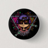 Gamer Boy Ronde Button 3,2 Cm (Voorkant)