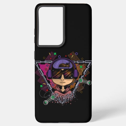 Gamer Boy Samsung Galaxy Hoesje (Achterkant)