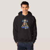 Gamer Boy Sloth Gaming Sloth Boys Men Kids Hoodie (Voorkant volledig)