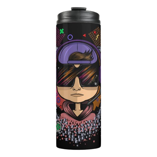 Gamer Boy Thermosbeker (Voorkant)