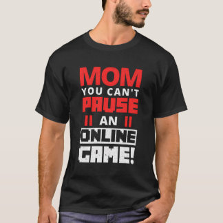Gamer Boy Videogame Citaat T-shirt