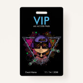 Gamer Boy VIP Access Pass Badge (Achterkant)