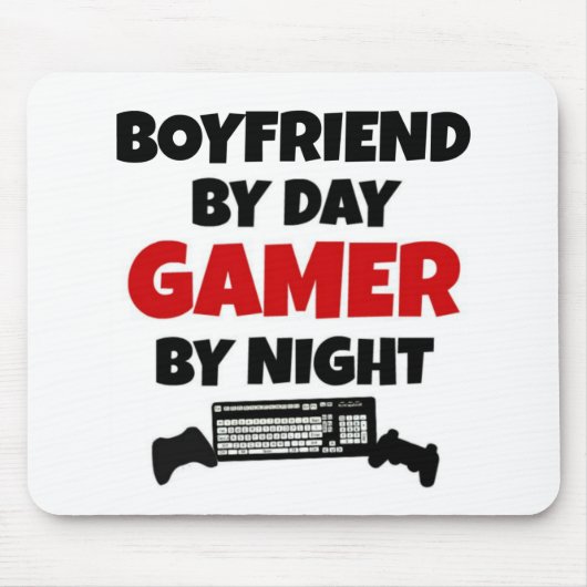 Gamer Boyfriend Muismat (Voorkant)