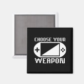 Gamer , Boys Men Women Video Gaming Is My Therapy Magneet (Voorkant / Achterkant)