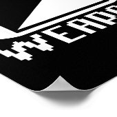 Gamer , Boys Men Women Video Gaming Is My Therapy Poster (Hoek)