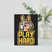 Gamer Briefkaart (Staand voorkant)