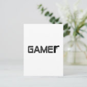 Gamer Briefkaart (Staand voorkant)