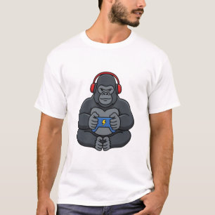 Gamer Bruh Gorilla Videogames Cadeau voor Jongens  T-shirt