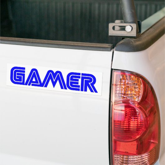 Gamer Bumpersticker (Op Truck)