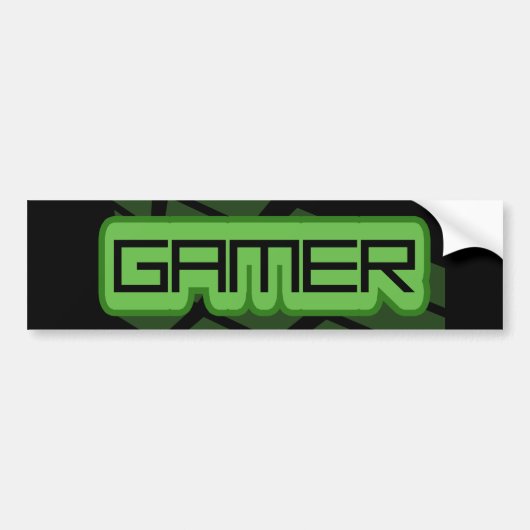 Gamer Bumpersticker (Voorkant)