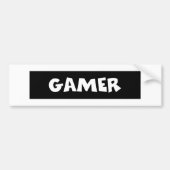 gamer bumpersticker (Voorkant)