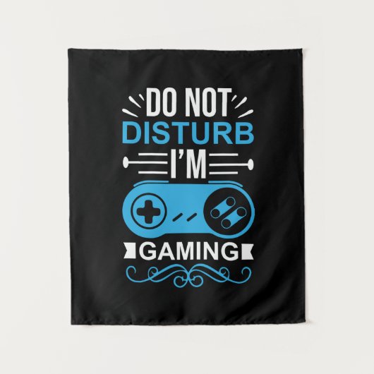 Gamer Cadeau Ik Ben Gamen Wandkleed (Voorkant)