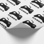 Gamer Cadeaupapier (Hoek)