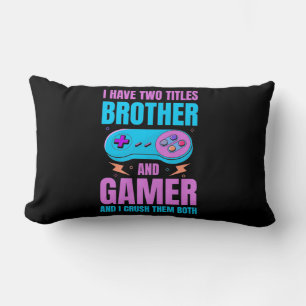 Gamer Cadeaus Broer en gamer die ik heb opgejaag Kussen