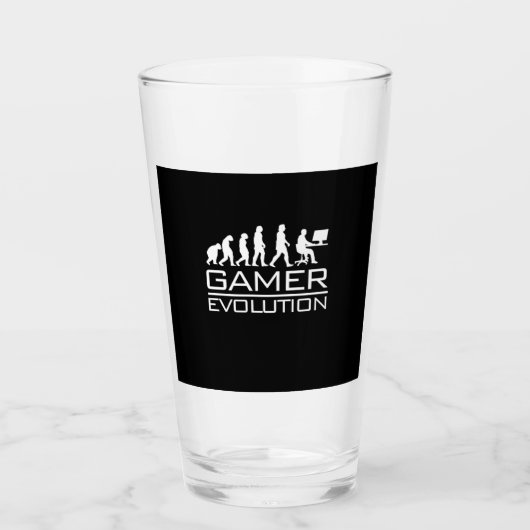 Gamer Cadeaus | Gamerevolutie Glas (Voorkant)
