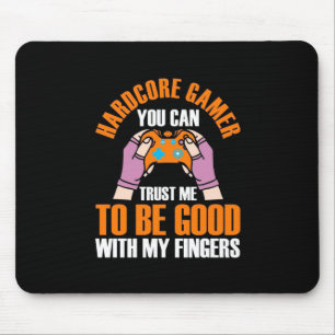 Gamer Cadeaus   Hardcore gamer die je me kunt vert Muismat