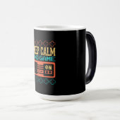 Gamer Cadeaus houden kalm en spel Magische Mok (Voorkant rechts)