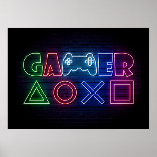 Gamer Cadeaus Poster