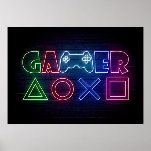 Gamer Cadeaus Poster (Voorkant)