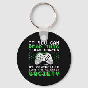 Gamer Cadeaus voor Teen Boys - Als je deze V kunt  Sleutelhanger