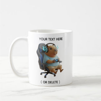 Gamer Capibara Videogames Spelend Koffiemok