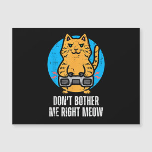 Gamer Cat Dont Boert Me Meow Funny Gaming Mannen J