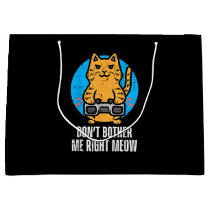 Gamer Cat Dont Boert Me Meow Funny Gaming Mannen J Groot Cadeauzakje