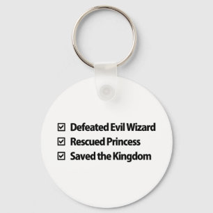 Gamer Checklist Sleutelhanger