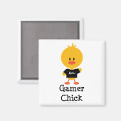 Gamer Chick Magnet (Voorkant / Achterkant)