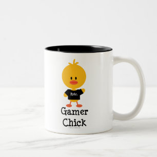 Gamer Chick-Mok Tweekleurige Koffiemok