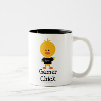 Gamer Chick-Mok Tweekleurige Koffiemok