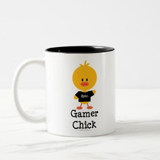 Gamer Chick-Mok Tweekleurige Koffiemok (Links)