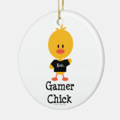 Gamer Chick Ornament (Links)