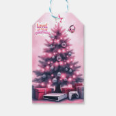 Gamer christmas Gift Tag Cadeaulabel (Voorkant)