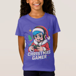 Gamer Christmas Gifts Cool Kids Holiday Gamer T-shirt