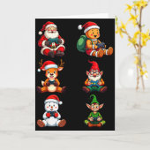 Gamer Christmas Pajamas Kids Boys Youth Teen Chris Kaart (Gele Bloem)