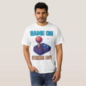 gamer citaat t-shirt (Voorkant volledig)