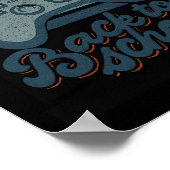 Gamer Ck To School Kids Teachers Game Over Ck To S Poster (Hoek)