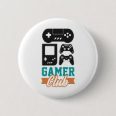 Gamer Club Ronde Button 5,7 Cm (Voorkant)